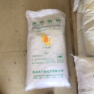 亞硫酸鈉，Na2SO3